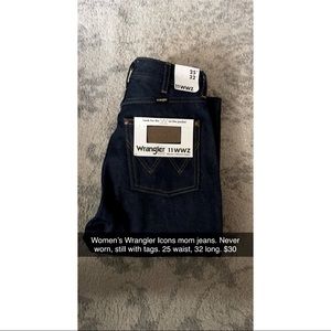 Wrangler ICON mom jeans